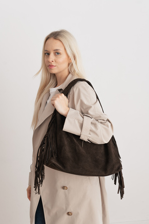 Torebka Nora Czekoladowy Brąz