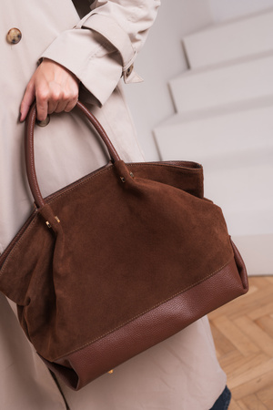 Torebka Klara Ciemny Brąz