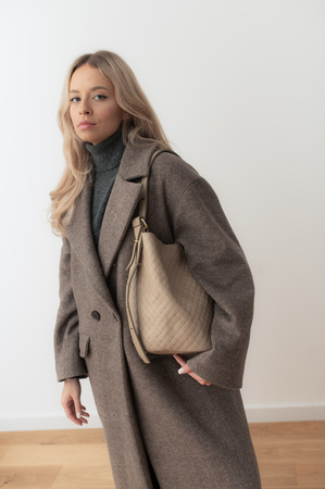 Torebka Matylda Ciemny beż