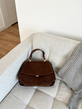 Torebka Lora Ciemny Brąz