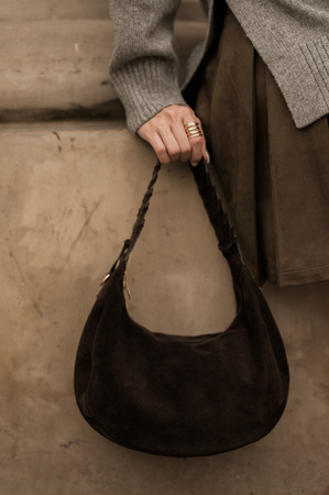 Torebka Giulia Czekoladowy Brąz