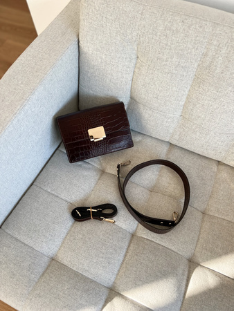 Torebka Josephine Ciemny brąz