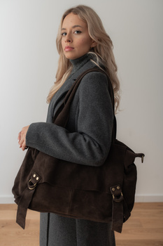 Torebka Odine Czekoladowy Brąz