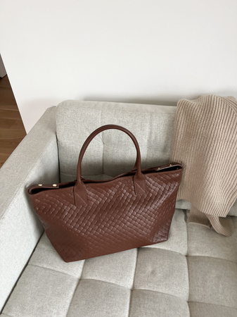 Torebka Abby Ciemny Brąz