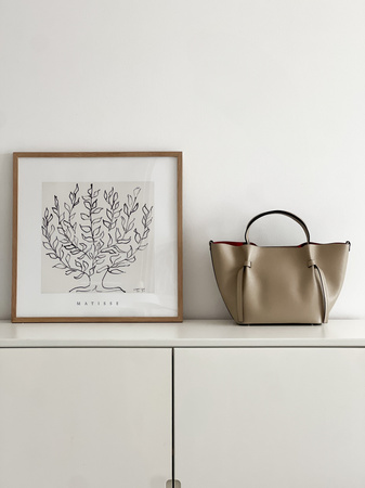 Torebka Victoria Ciemny Beż