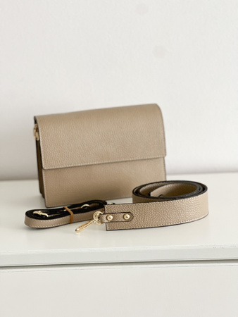 Torebka Adele Gładka Ciemny Beż