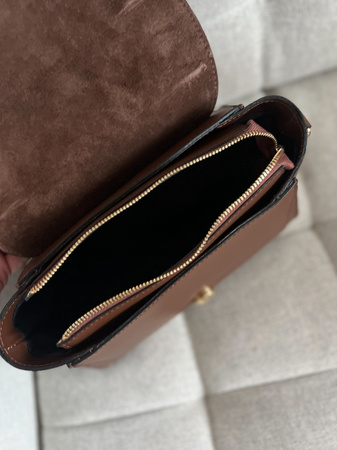 Torebka Eleonora Ciemny Brąz