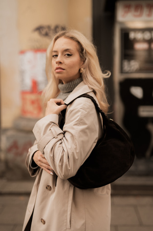 Torebka Giulia Czekoladowy Brąz