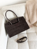 Torebka Leah Czekoladowy Brąz