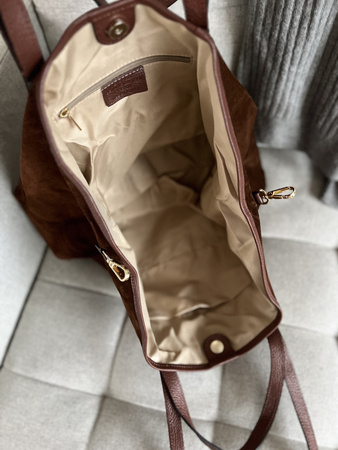 Torebka Eliza Ciemny Brąz