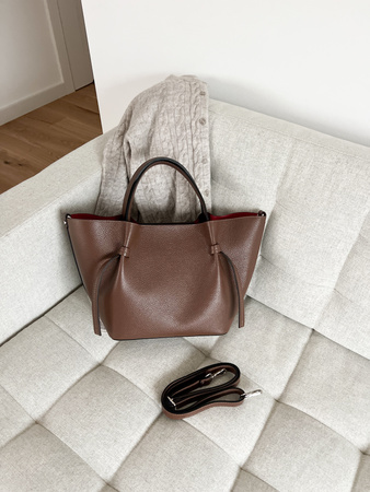 Torebka Victoria Ciemny Brąz