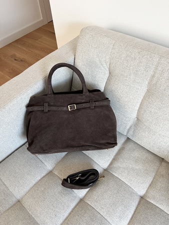 Torebka Gabrielle Czekoladowy Brąz 