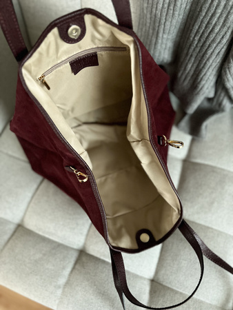 Torebka Eliza Bordowa