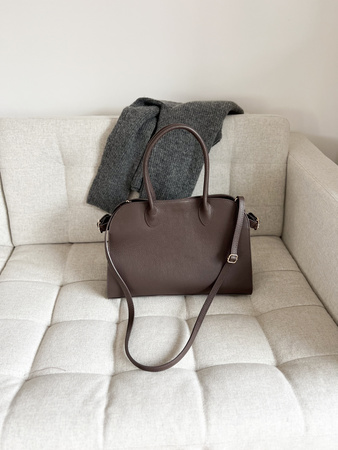 Torebka Malene Maxi Czekoladowy Brąz