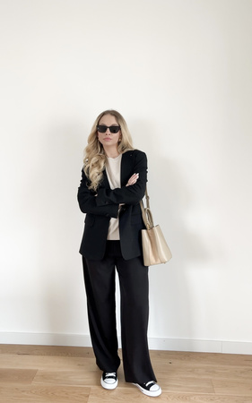 Torebka Nina Ciemny Beż