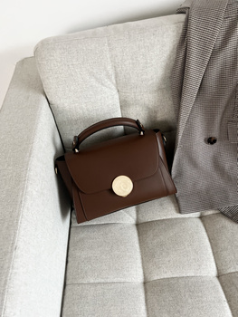 Torebka Eleonora Ciemny Brąz