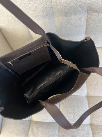 Halla Zamsz Czekoladowy Brąz