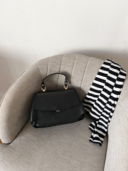 Torebka Lora Czarna Gładka