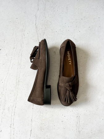 Buty Roma Czekoladowy Brąz ZAMSZ