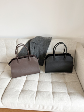 Torebka Malene Maxi Czekoladowy Brąz