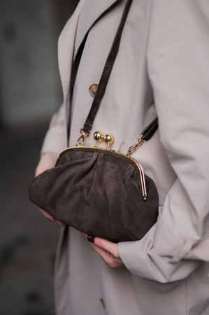 Torebka Ofelia MINI czekoladowy brąz