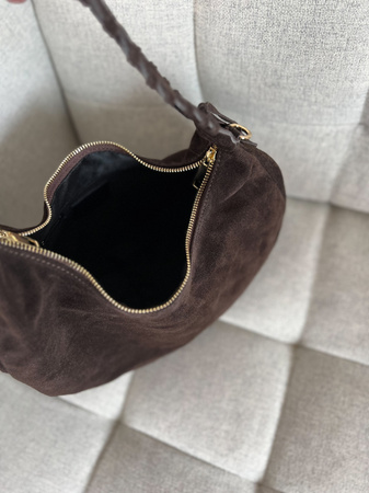 Torebka Giulia Czekoladowy Brąz