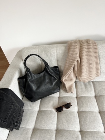 Torebka Clare Gładka Czarna