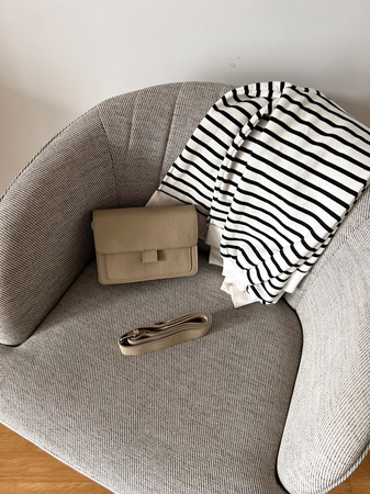 Torebka Aline Ciemny Beż