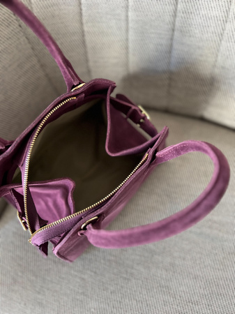 Torebka Malene Śliwkowa