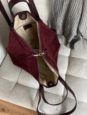 Torebka Eliza Bordowa