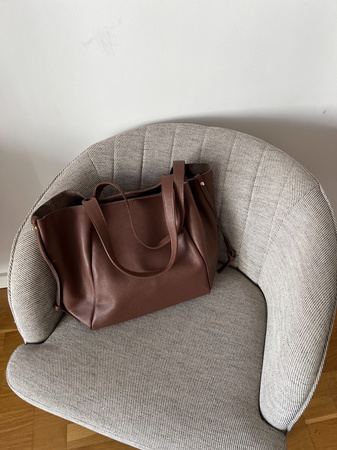 Torebka Halla Ciemny Brąz 