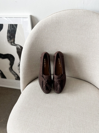 Buty Roma Czekoladowy Brąz ZAMSZ