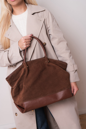 Torebka Klara Ciemny Brąz