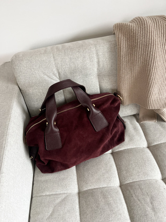 Torebka Marisa Bordowa