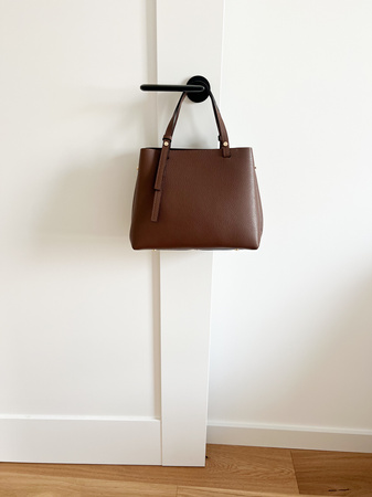 Torebka Lena Ciemny Brąz 