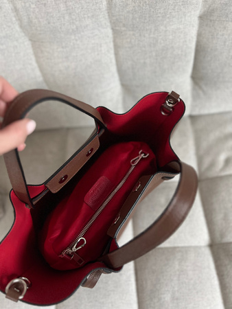 Torebka Victoria Ciemny Brąz