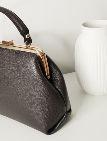 Torebka Edith Czekoladowy Brąz