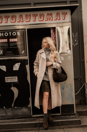 Torebka Giulia Czekoladowy Brąz